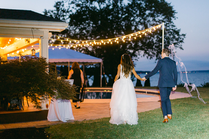 Intimate backyard wedding in Finger Lakes, NY