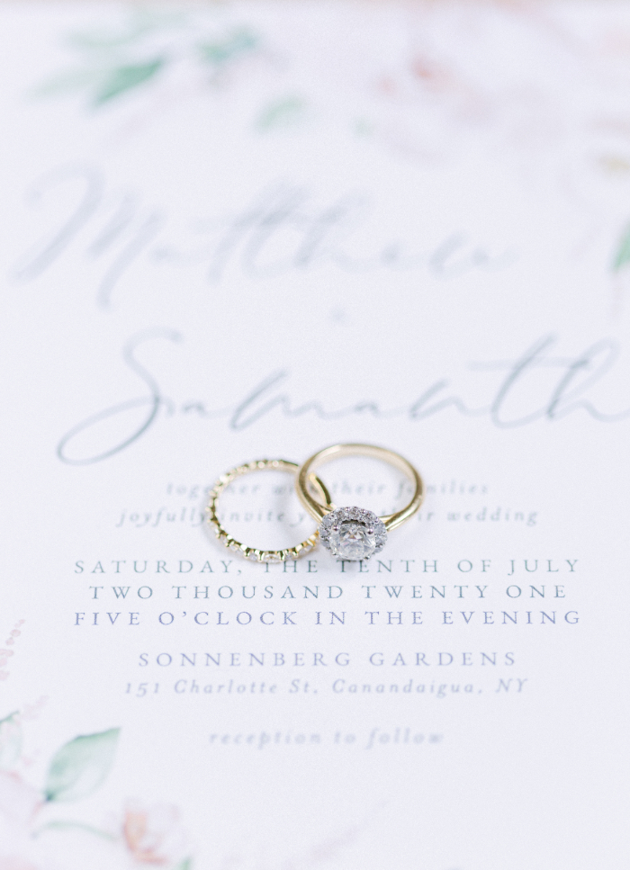 elegant New York wedding invitations